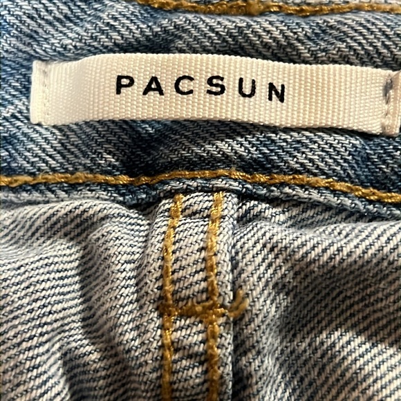 Pacsun 90s Boyfriend Women's Jeans 29x30 distressed Ripped light wash Casual Y2K - Picture 7 of 10